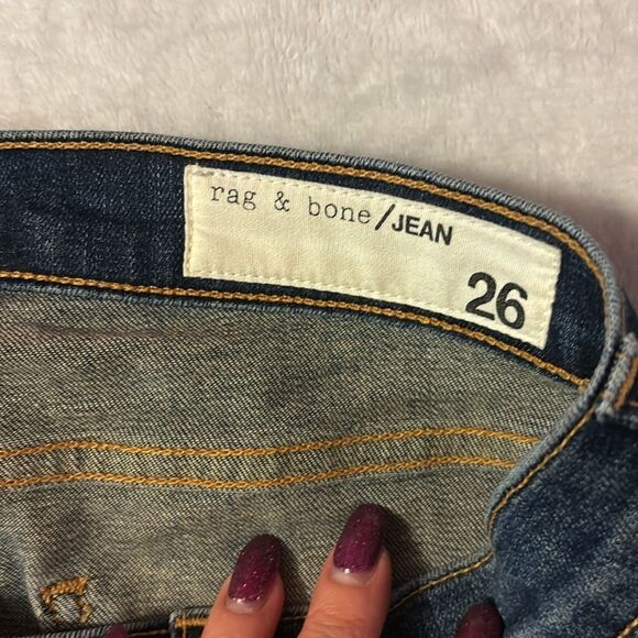 Rag & Bone skinny low rise jeans sz 26. - Picture 6 of 12